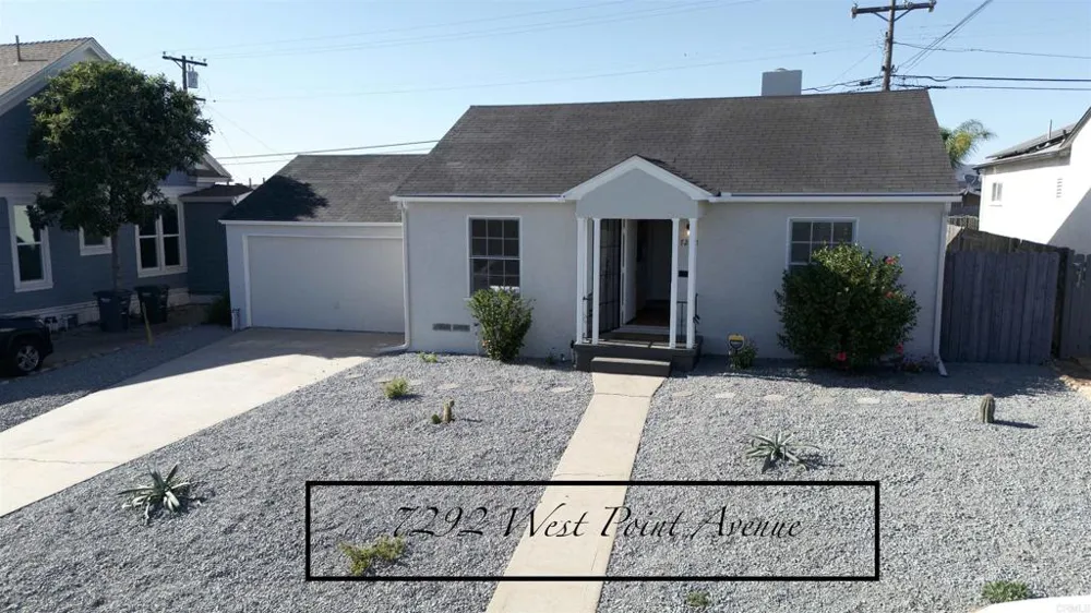 7292 West Point Avenue La Mesa, CA 91942