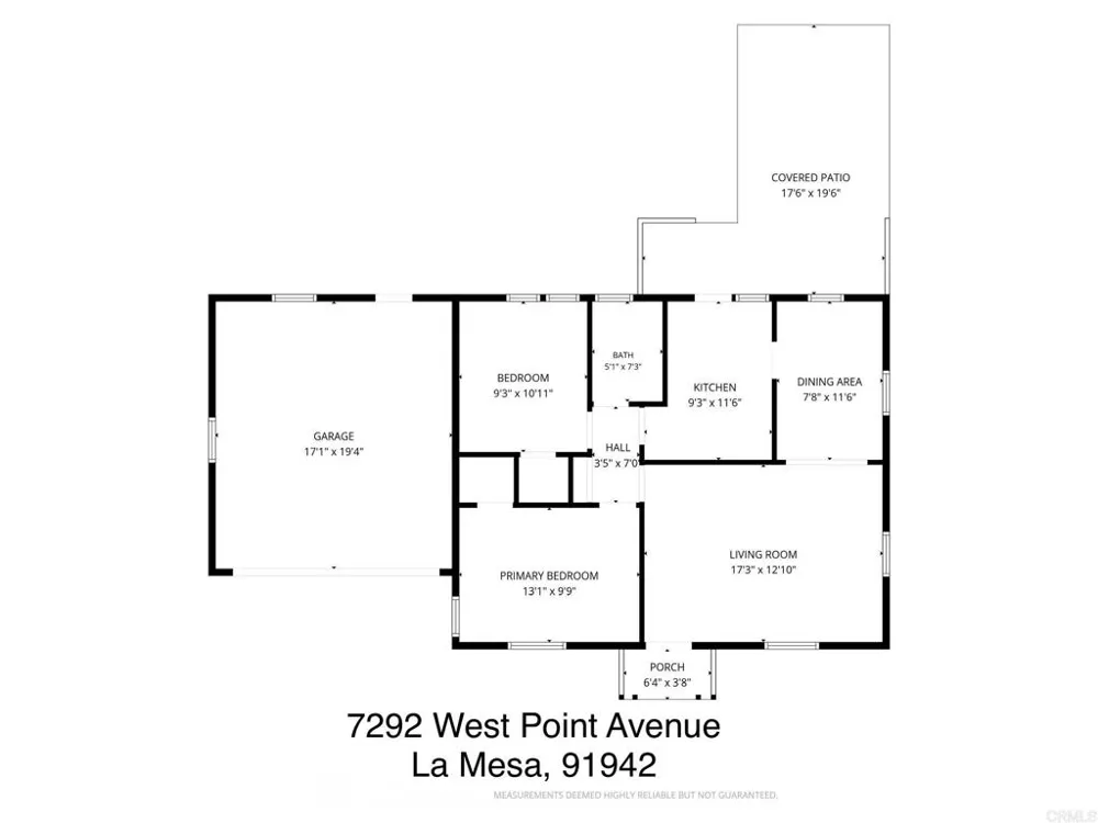 7292 West Point Avenue La Mesa, CA 91942
