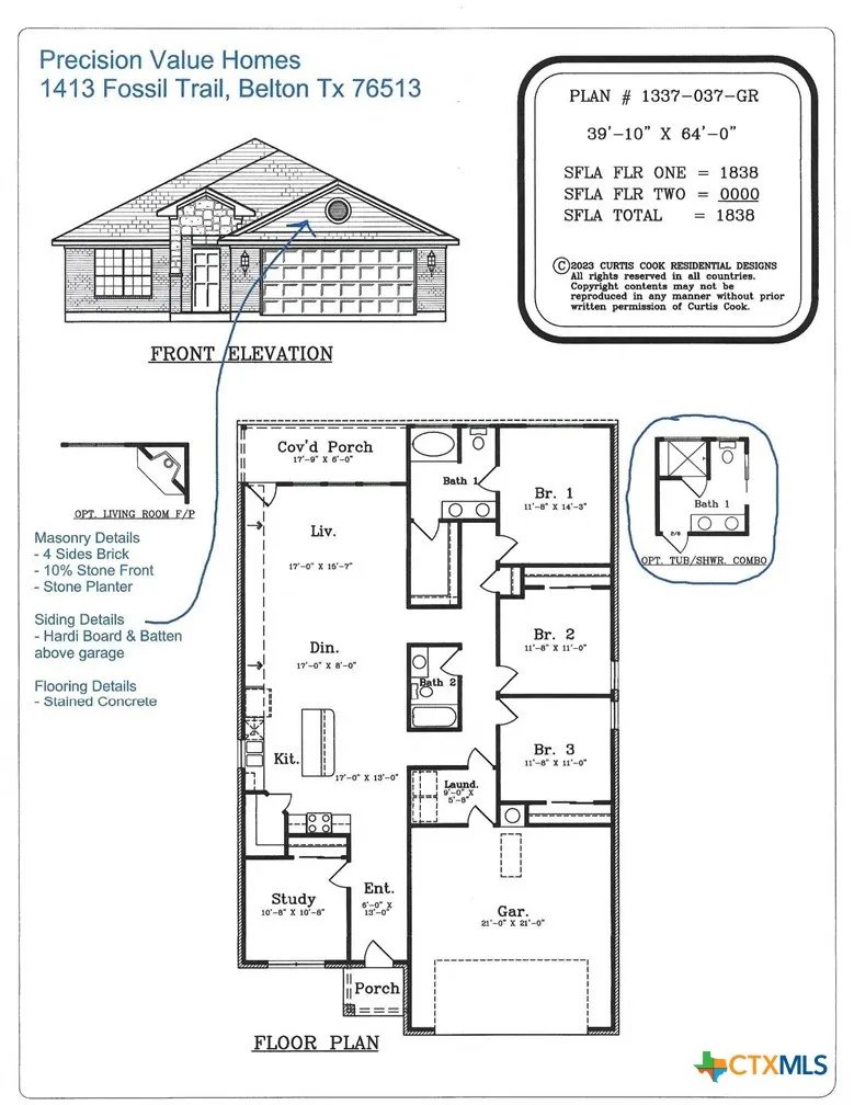 1413 Fossil Trail Belton, TX 76513