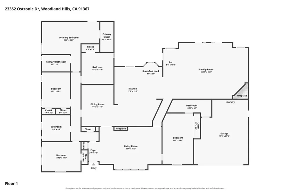 23352 Ostronic Woodland Hills, CA 91367
