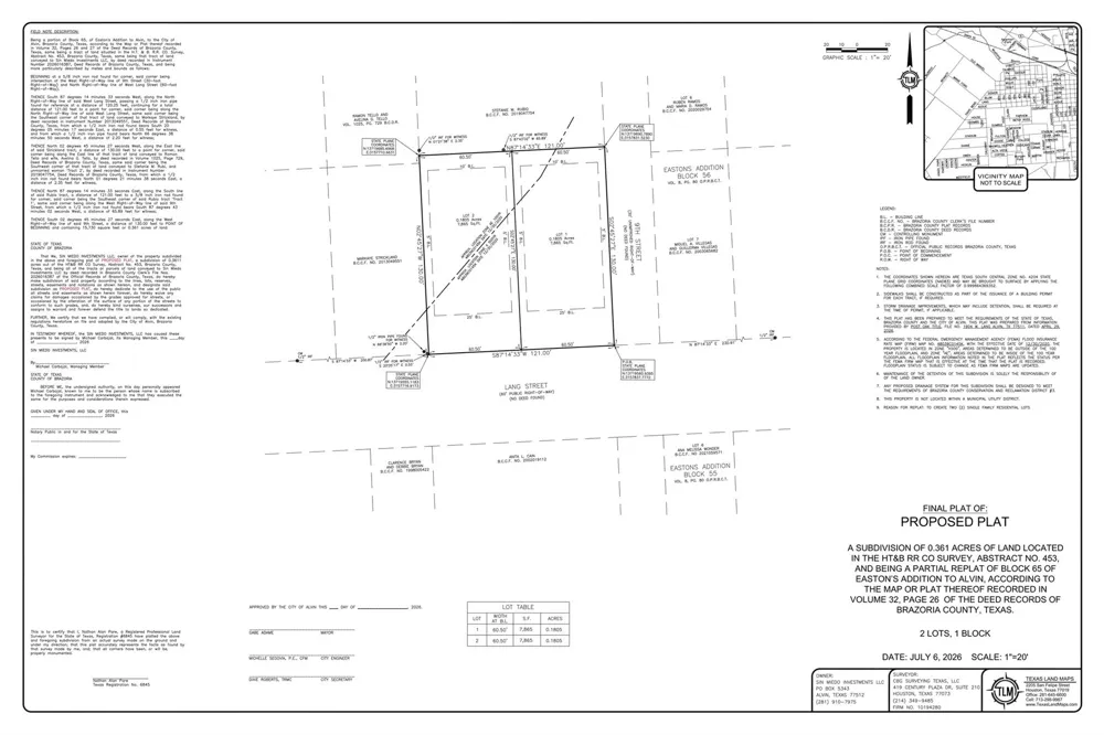 W Lang Street Alvin, TX 77511