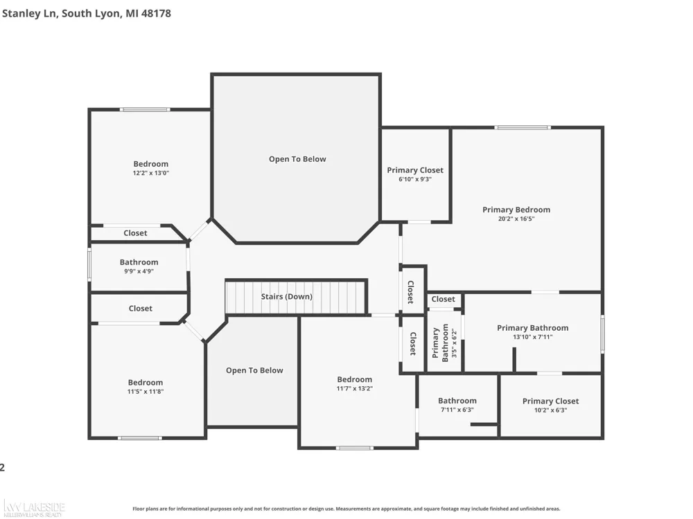 25346 Stanley Lane Lyon Charter Township, MI 48178