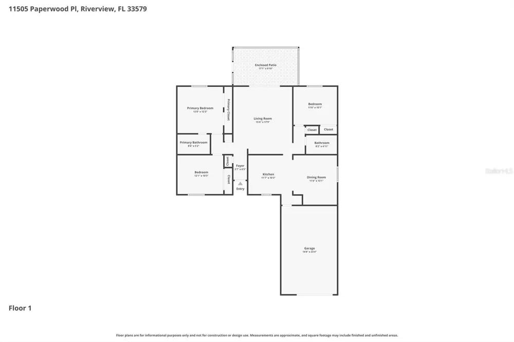 11505 PAPERWOOD PLACE Riverview, FL 33579
