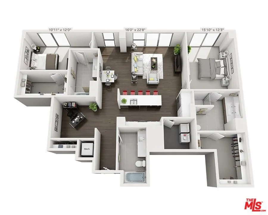 3033 Wilshire Avenue #PH1604 Los Angeles, CA 90010
