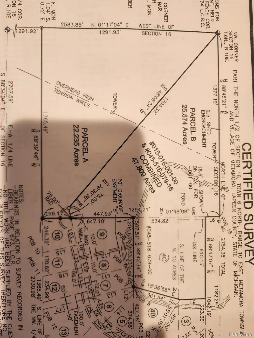 5000 Metamora Ridge Metamora Township, MI 48455