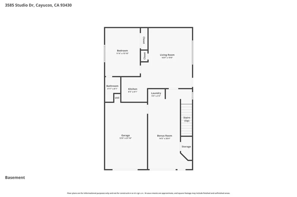 3585 Studio Cayucos, CA 93430