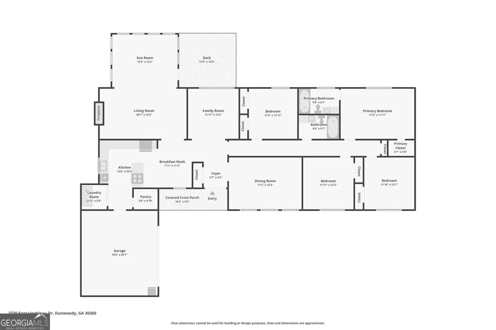 2730 Fontainebleau DR Dunwoody, GA 30360