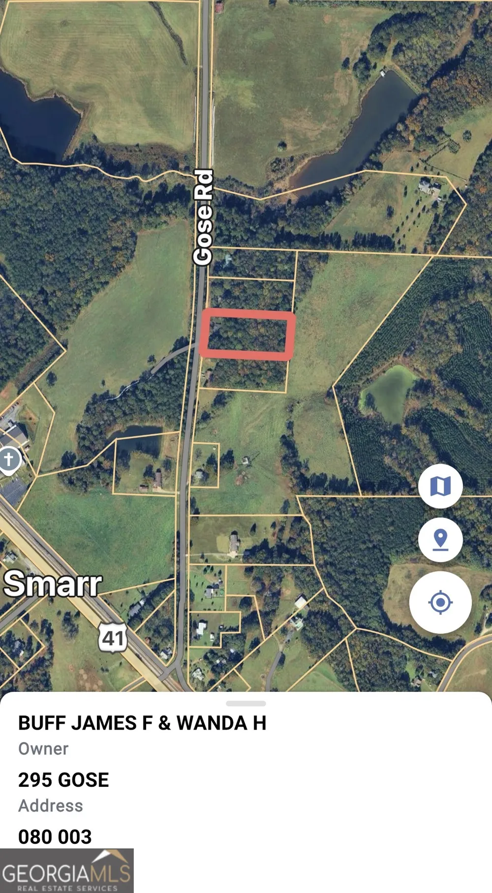 295 Gose RD Forsyth, GA 31029