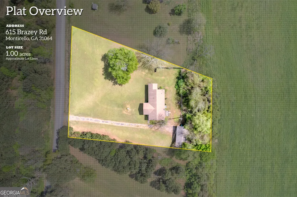 615 Brazey RD Monticello, GA 31064