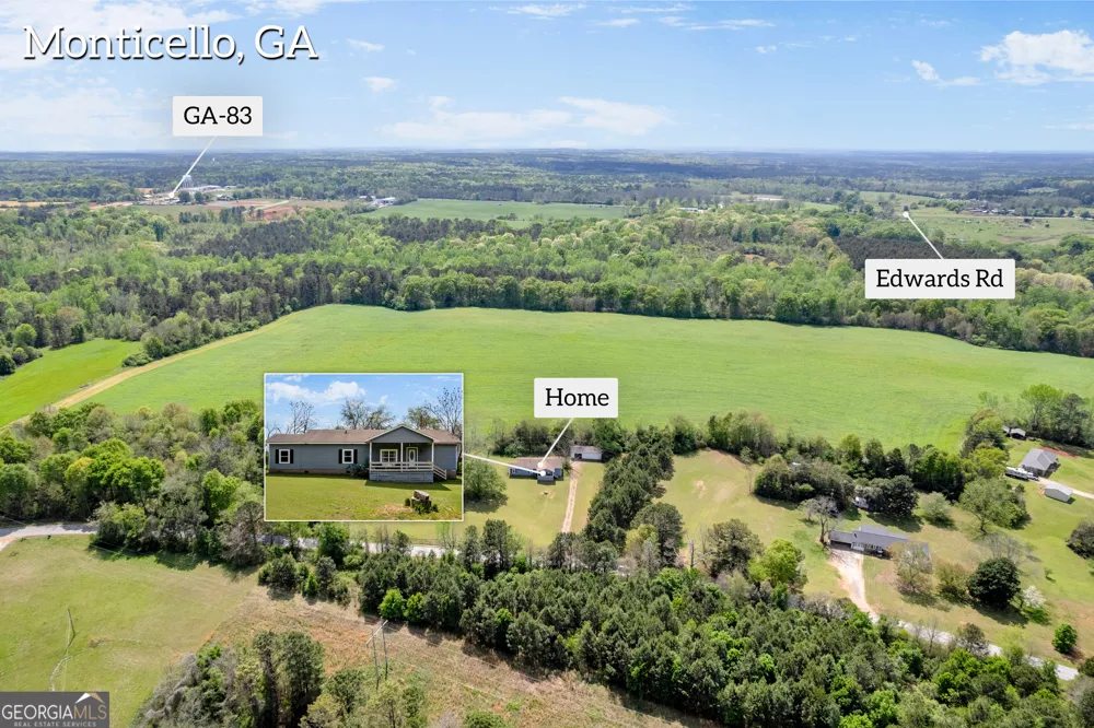 615 Brazey RD Monticello, GA 31064