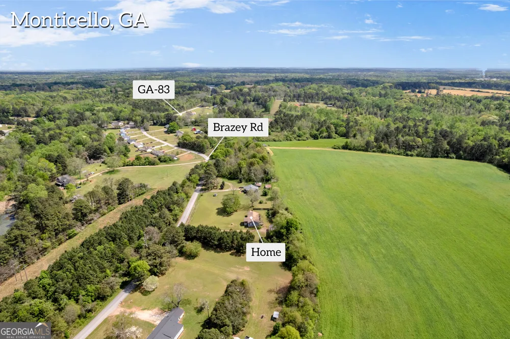 615 Brazey RD Monticello, GA 31064