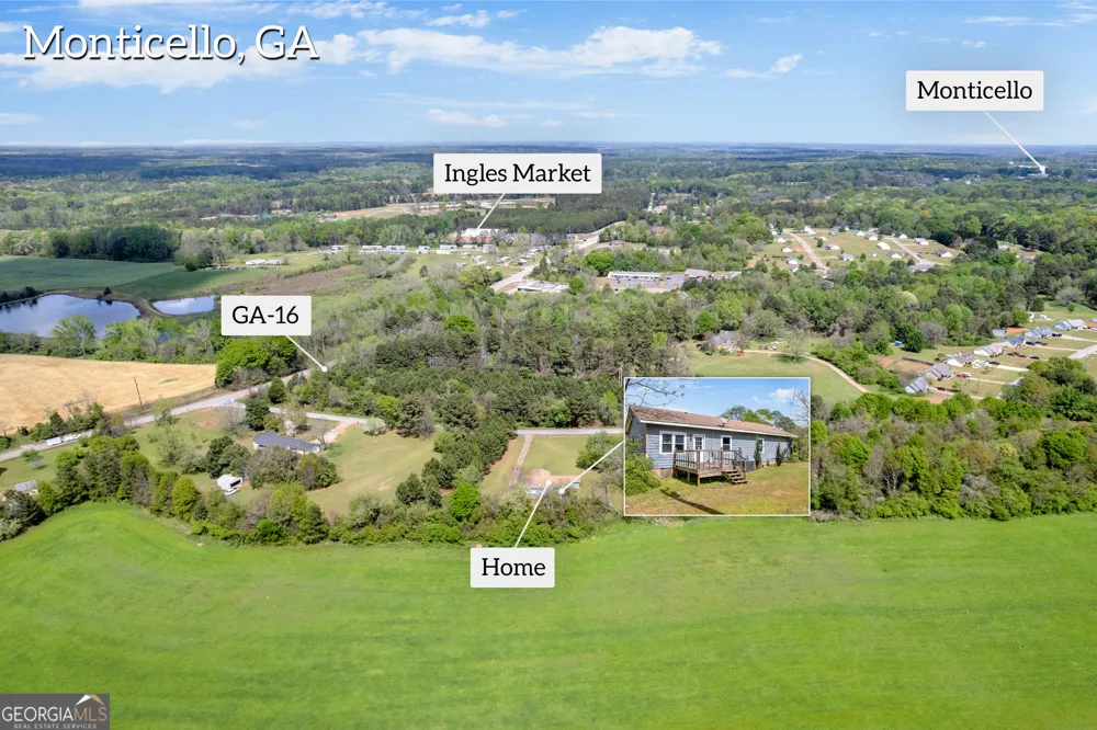 615 Brazey RD Monticello, GA 31064