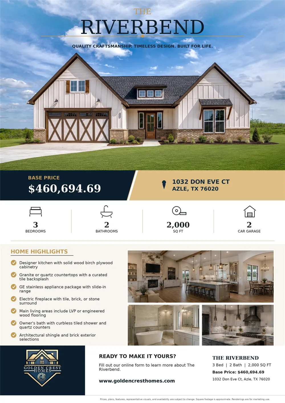1032 Don Eve Court Azle, TX 76020