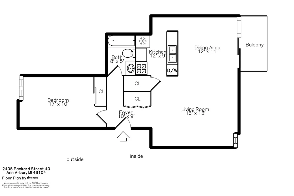 2405 Packard Street #40D Ann Arbor, MI 48104