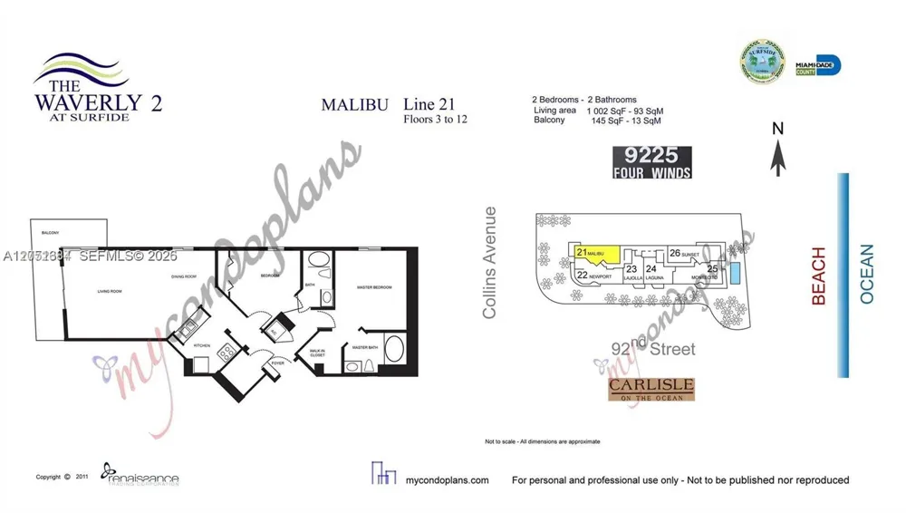 9201 Collins Ave #521 Surfside, FL 33154