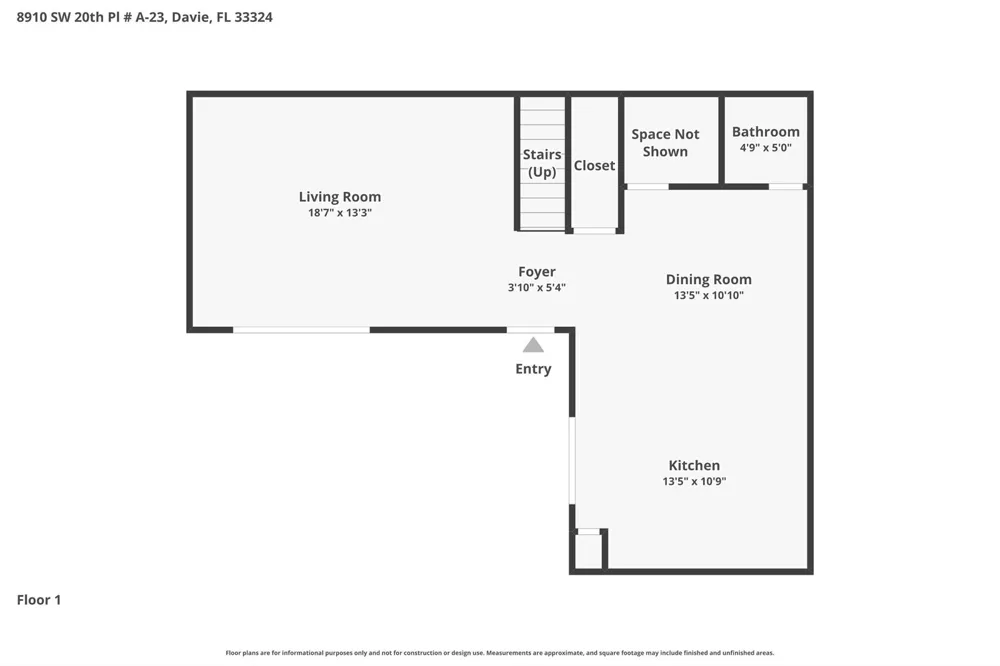 8910 SW 20th Place #A-23 Davie, FL 33324