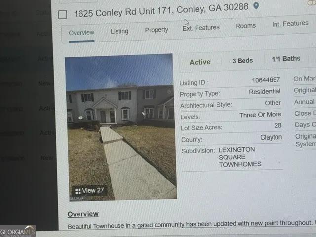 1625 Conley RD Conley, GA 30288