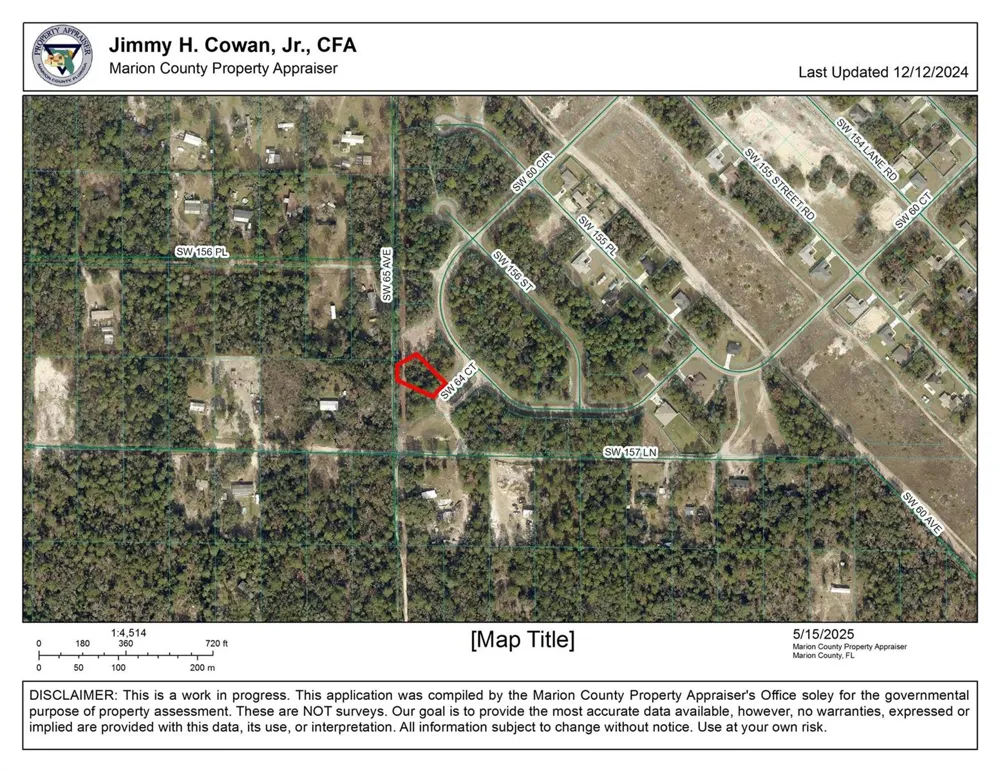 SW Vacant 64 Court ocala, FL 34473