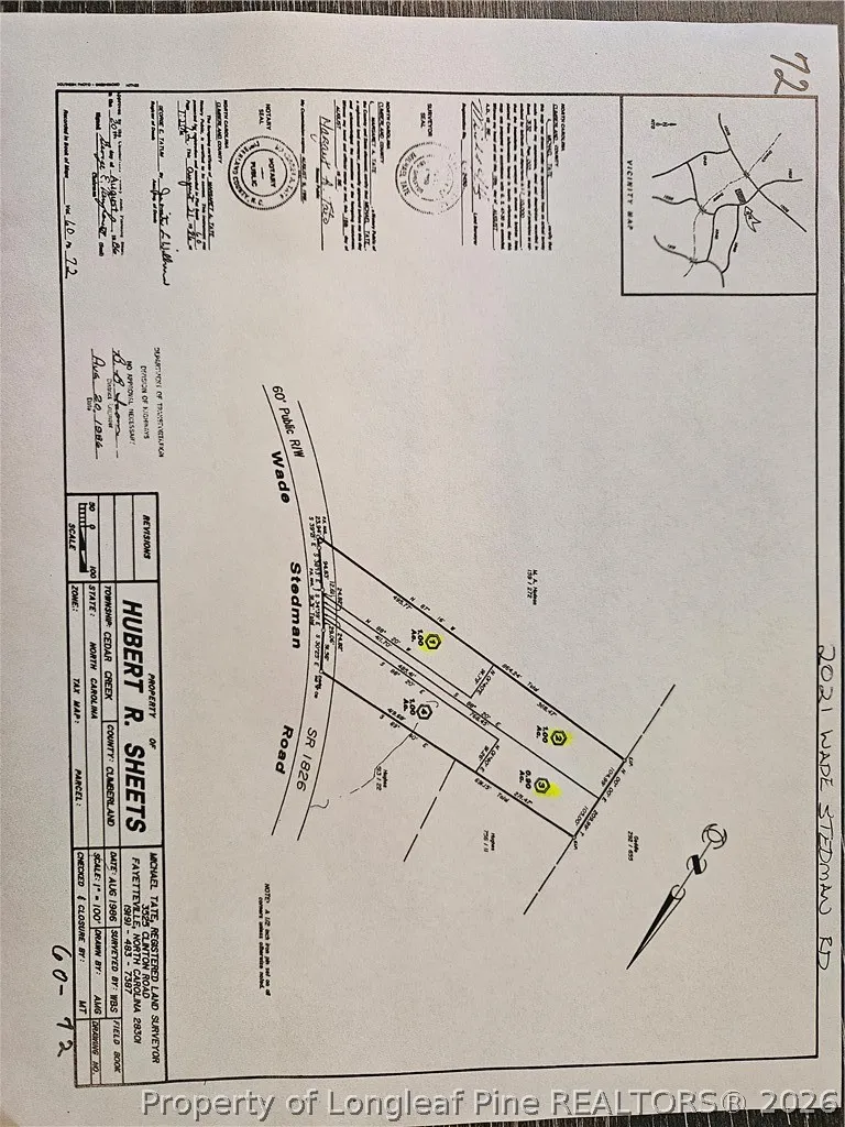 Wade Stedman Road Stedman, NC 28391