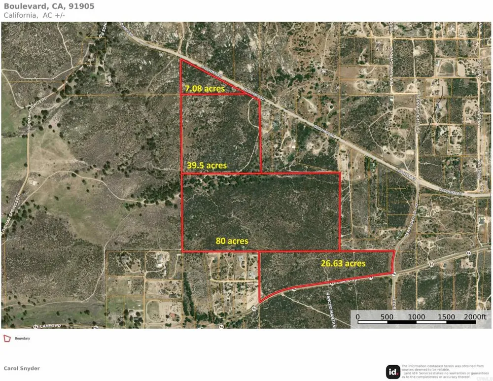 153 Old 80 and Hwy 94 Boulevard, CA 91905