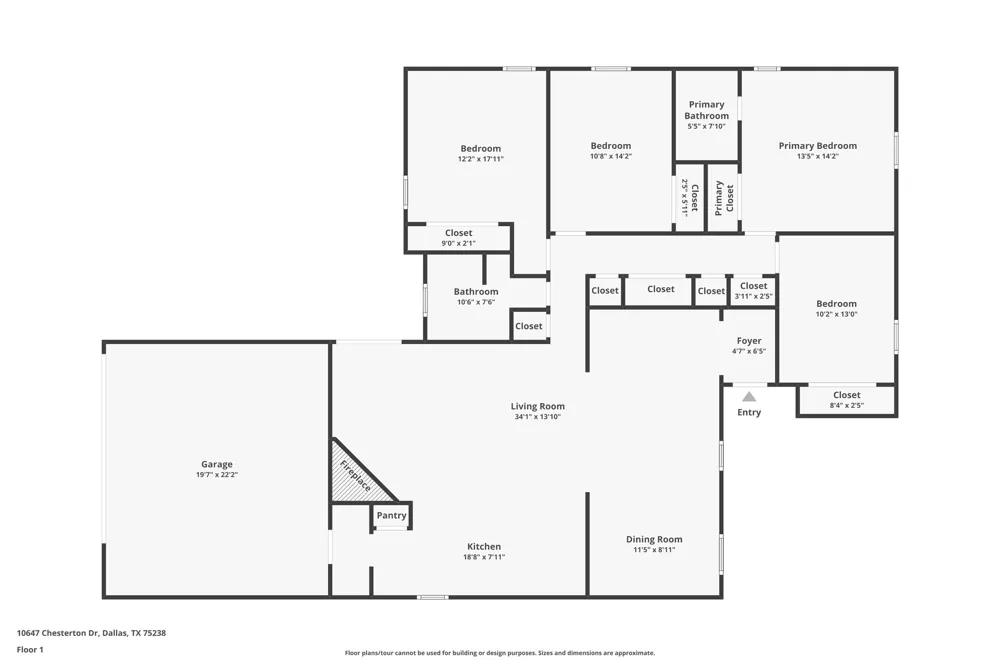 10647 Chesterton Drive Dallas, TX 75238