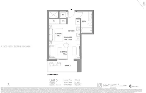 159 NE 6th ST #3412