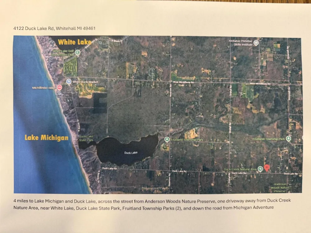 4122 Duck Lake Road Fruitland Township, MI 49461