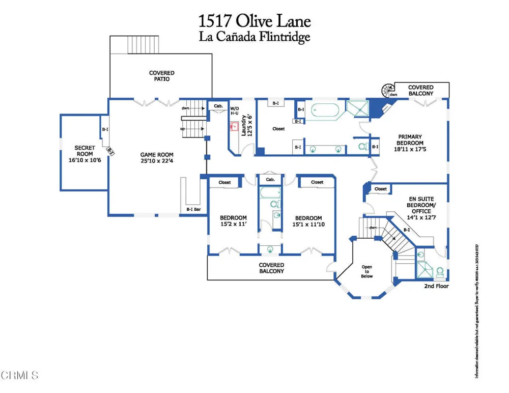 1517 Olive Lane La Canada Flintridge, CA 91011