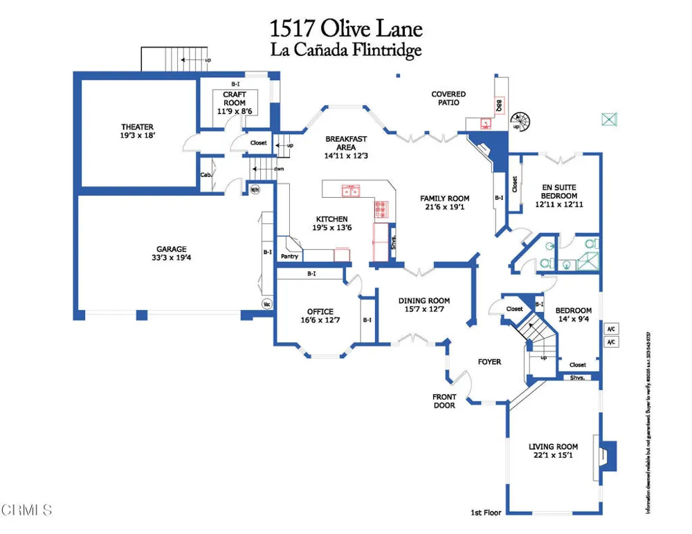 1517 Olive Lane La Canada Flintridge, CA 91011