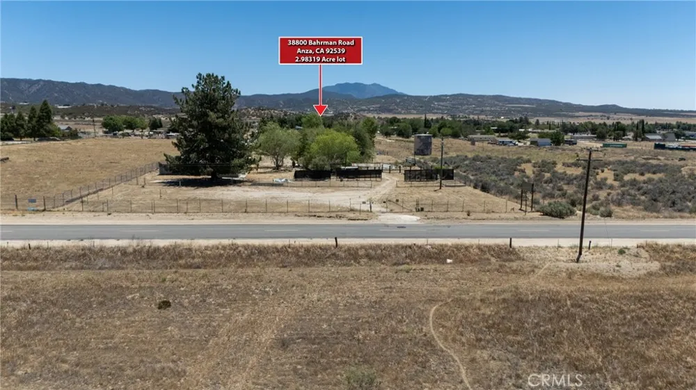 38800 Bahrman Anza, CA 92539