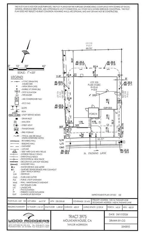 1431 Padano Lane Mountain House, CA 95391