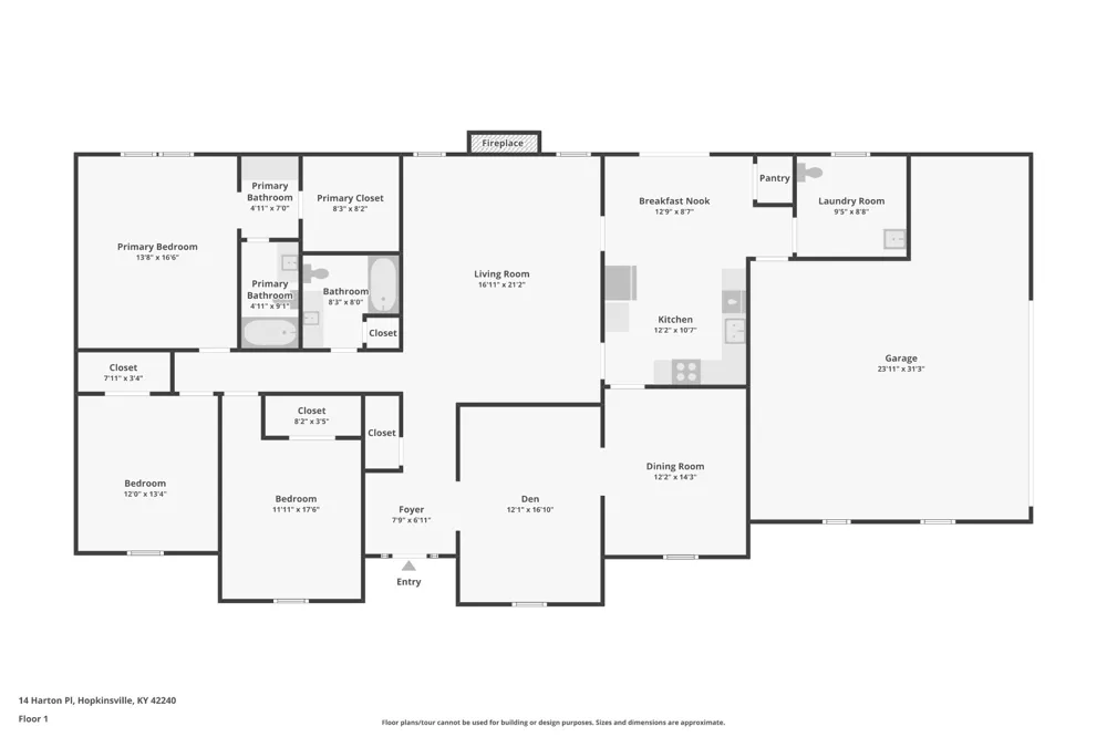 14 Harton Pl Hopkinsville, KY 42240