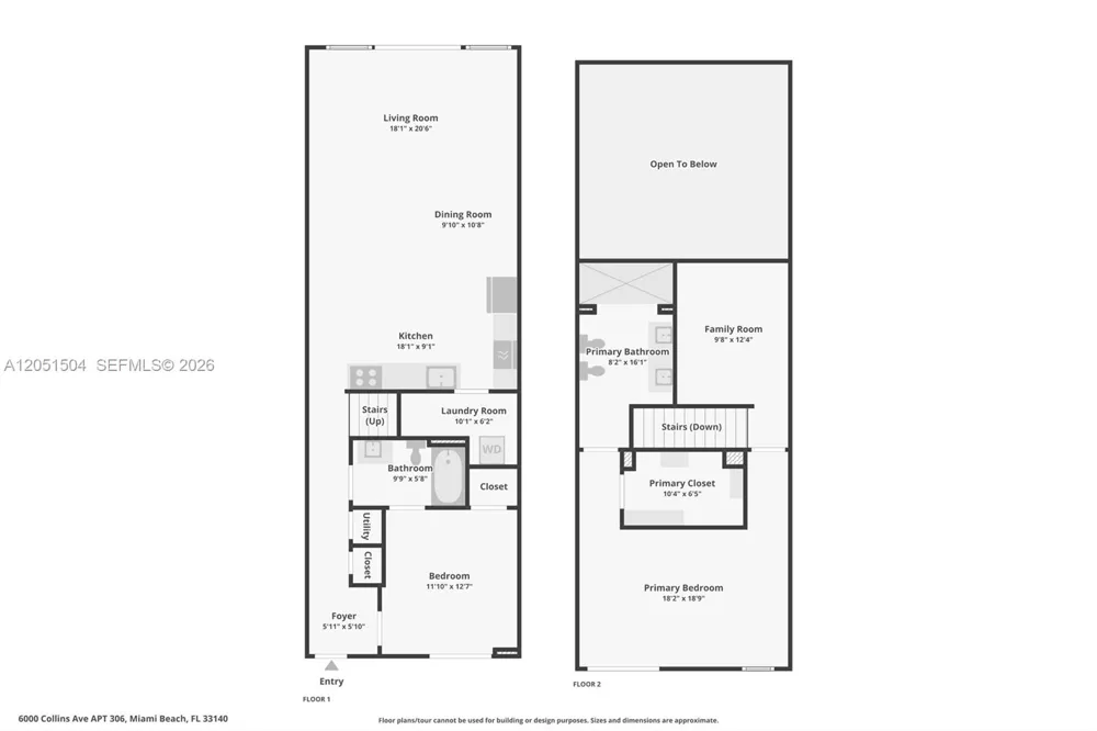 6000 Collins Ave #306 Miami Beach, FL 33140