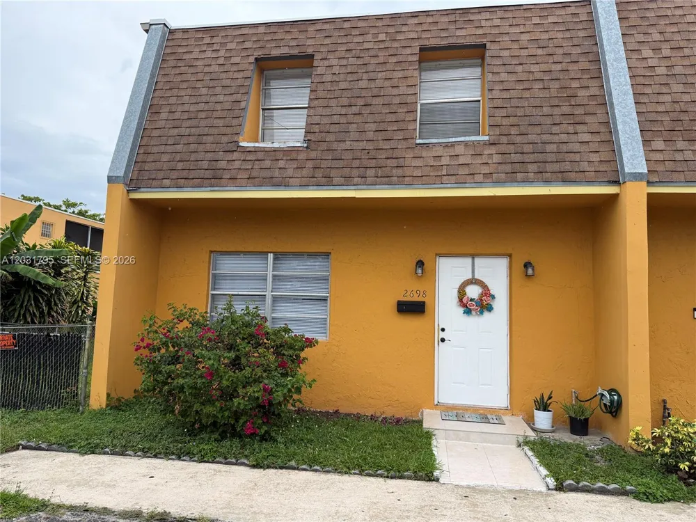 2698 NW 60th Way #165 Sunrise, FL 33313