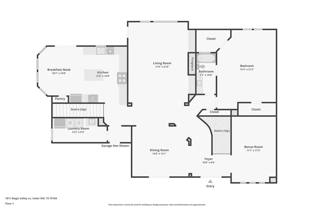 1811 Magic Valley Lane Cedar Hill, TX 75104