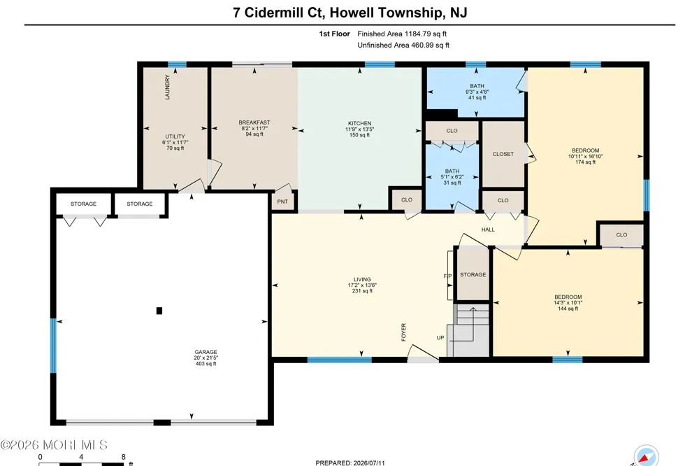 7 Cidermill Court Howell, NJ 07731