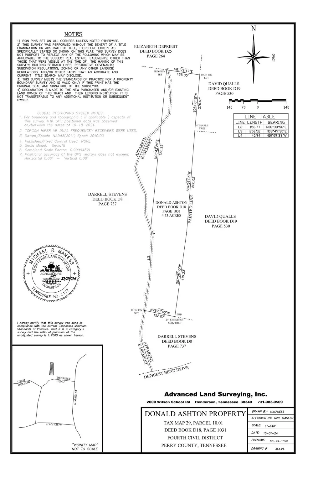 0 Depriest Bend Dr Lobelville, TN 37097