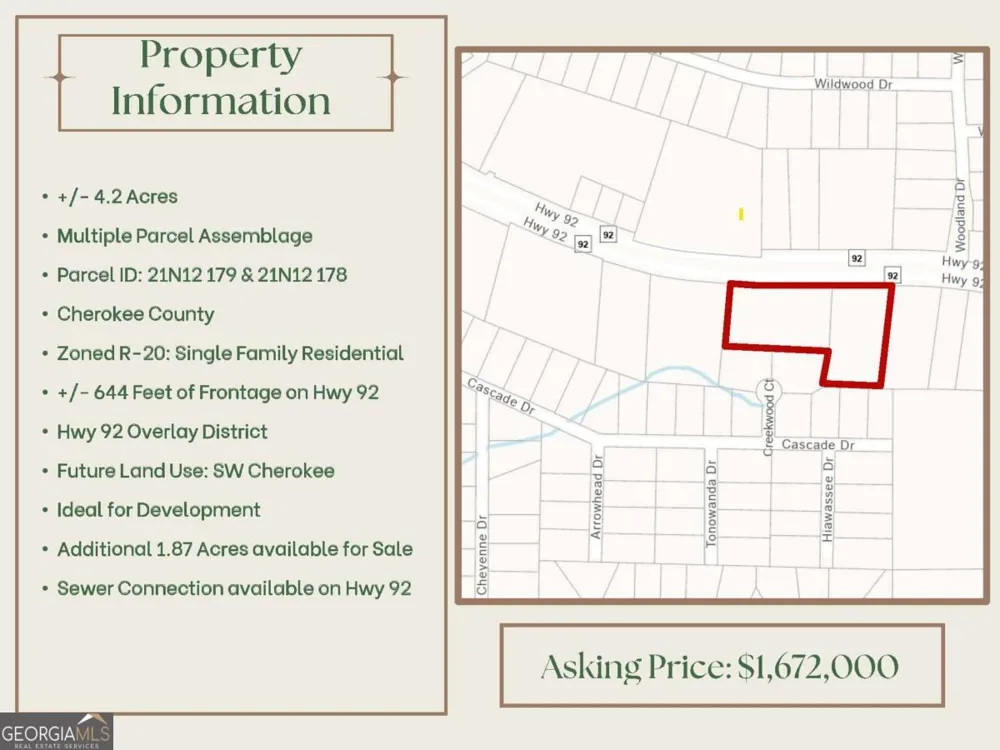 0 Hwy 92 Acworth, GA 30102