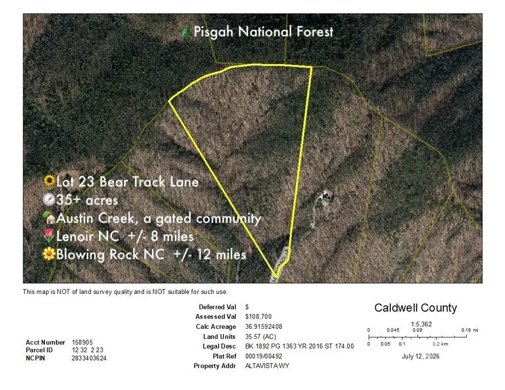 Lot 23 Bear Track Lane #23 Lenoir, NC 28645