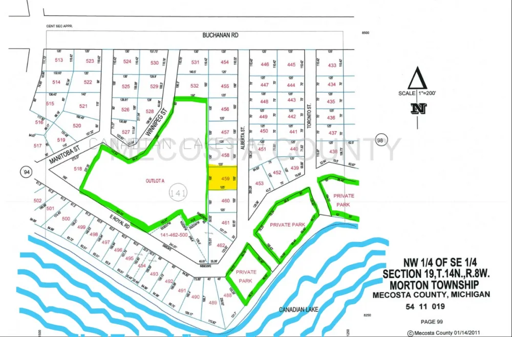 8385 Alberta Street Canadian Lakes, MI 49346