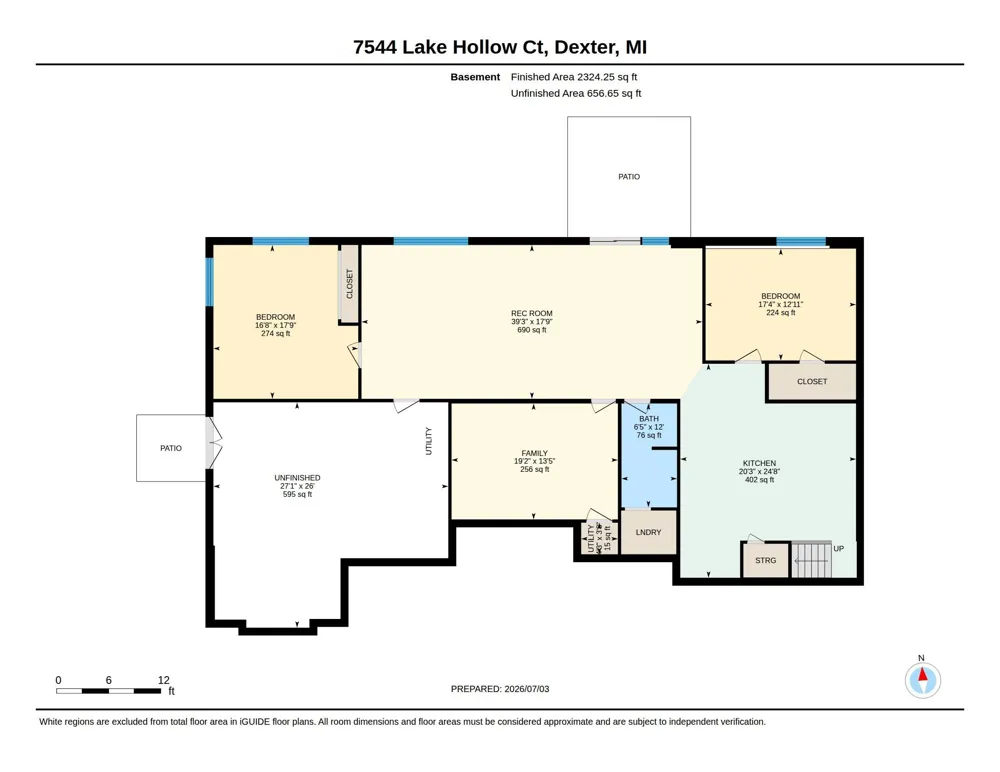7544 Lake Hollow Court Dexter, MI 48130