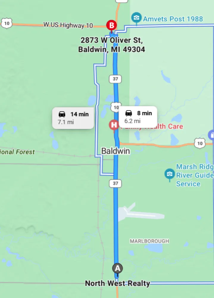2873 W Oliver Street Baldwin, MI 49304