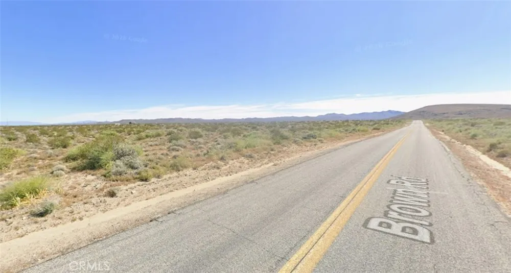 Brown Road Ridgecrest, CA 93555