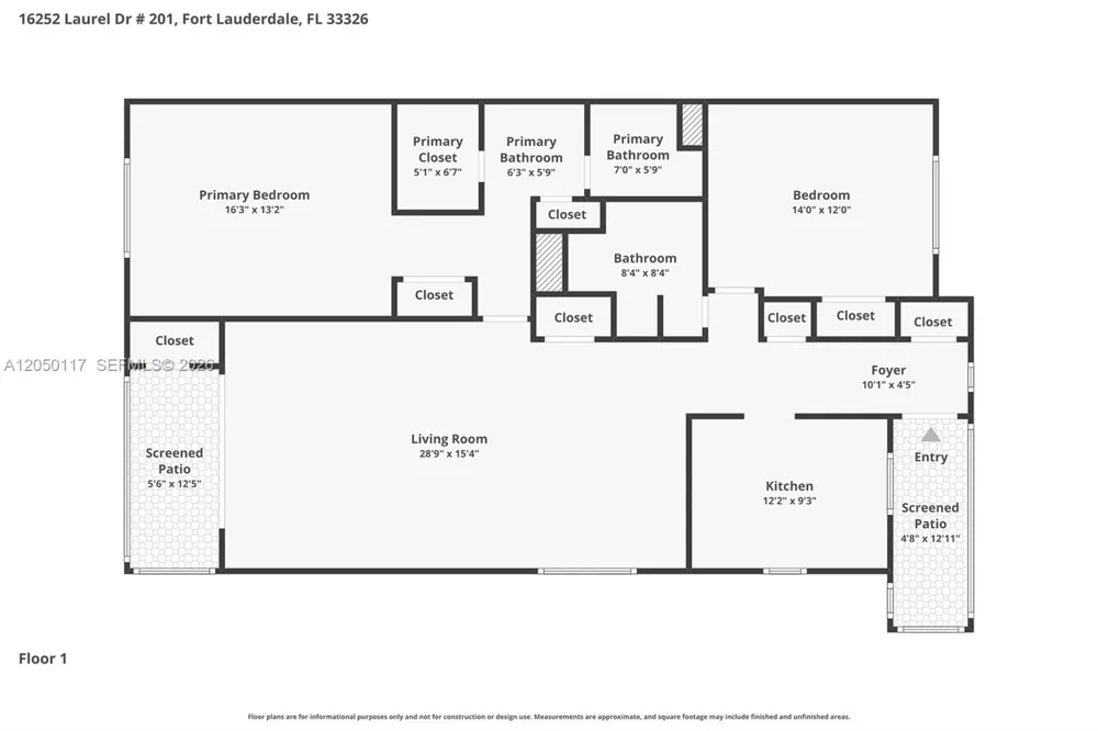 16252 Laurel Dr #201 Weston, FL 33326