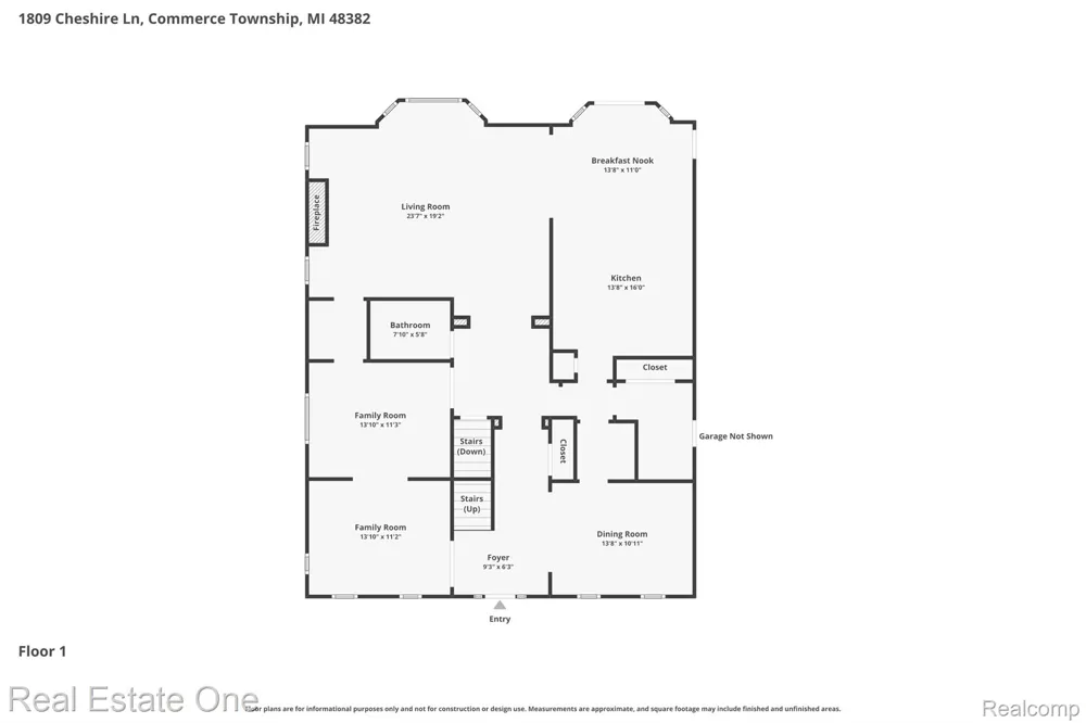1809 Cheshire Lane Commerce Charter Township, MI 48382