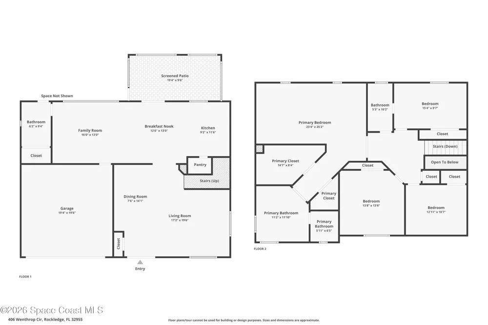406 Wenthrop Circle Rockledge, FL 32955
