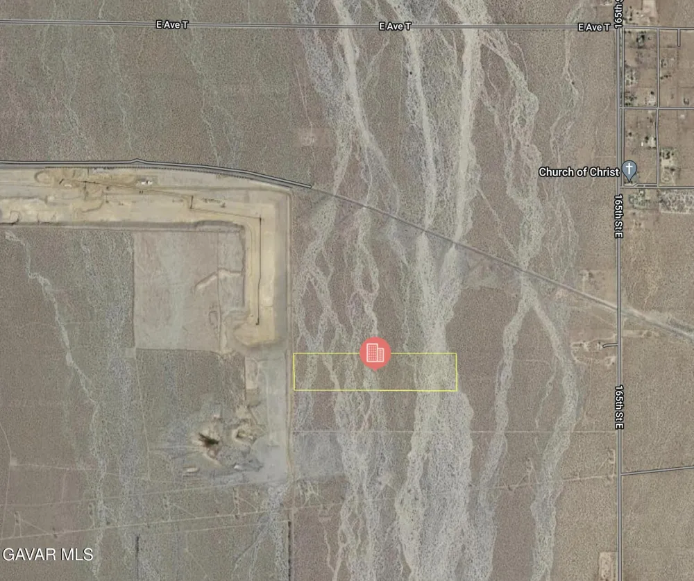 155th East & Ave U Street Llano, CA 93544