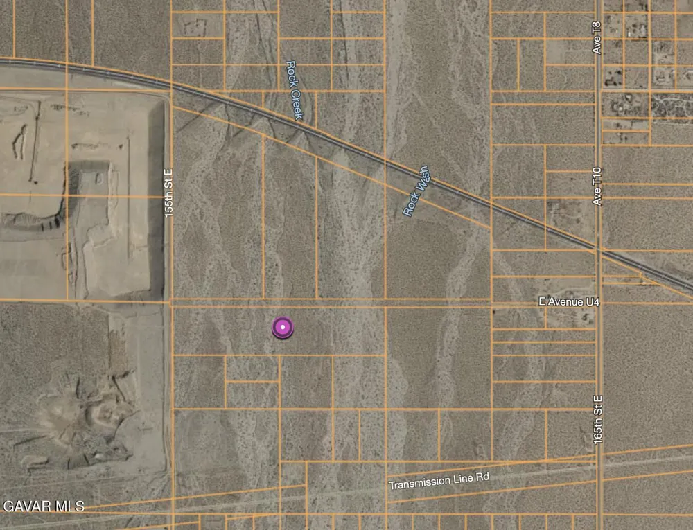 155th East & Ave U Street Llano, CA 93544