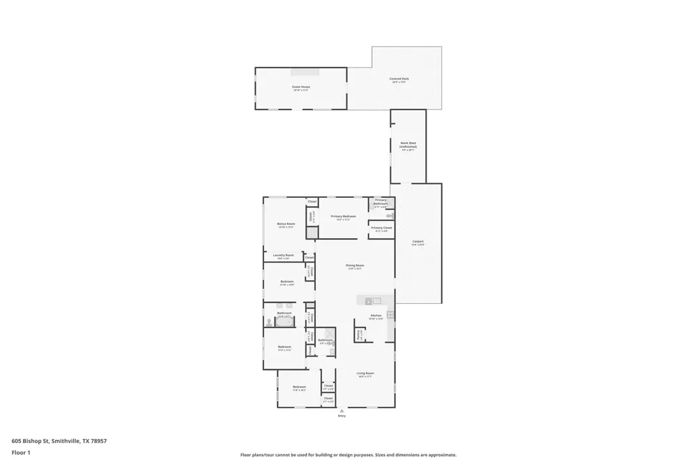 605 Bishop Street Smithville, TX 78957