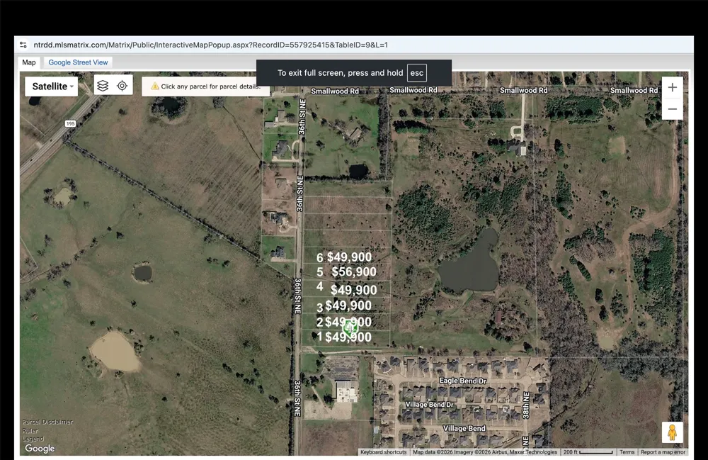 Lot 1 NE 36 St Paris, TX 75460